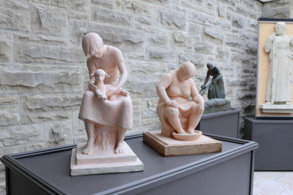 An image of Marion Sanford Sculptures at the Crary Art Gallery in Warren County, PA