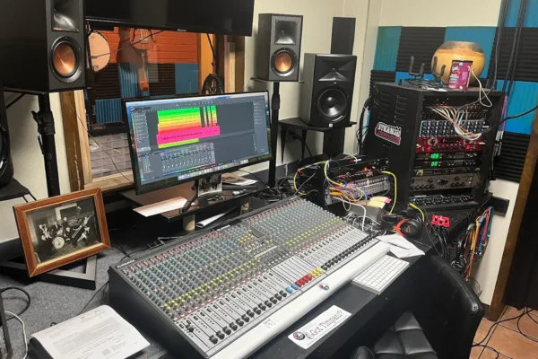 The Music Conservatory of Warren County, PA's studio.